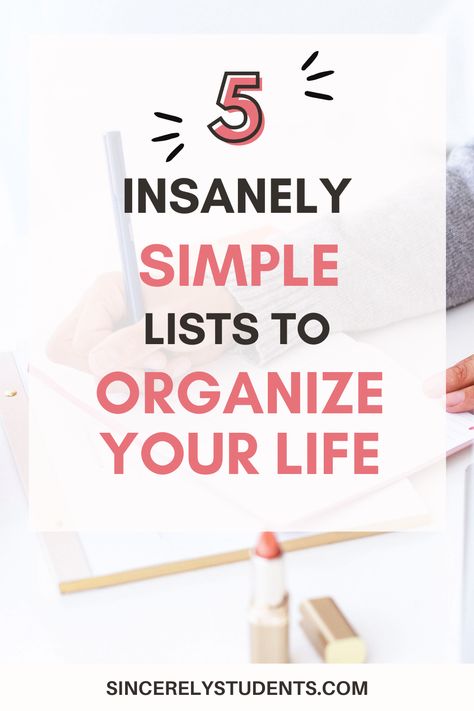 These 5 lists will help you become more productive and successful. These super easy lists are essentials for students; become a better student now! Study Sessions Planner, Successful Student, Become More Productive, Making Lists, High School Hacks, To Do Lists, Get Back To Work, School Tips, Good Student