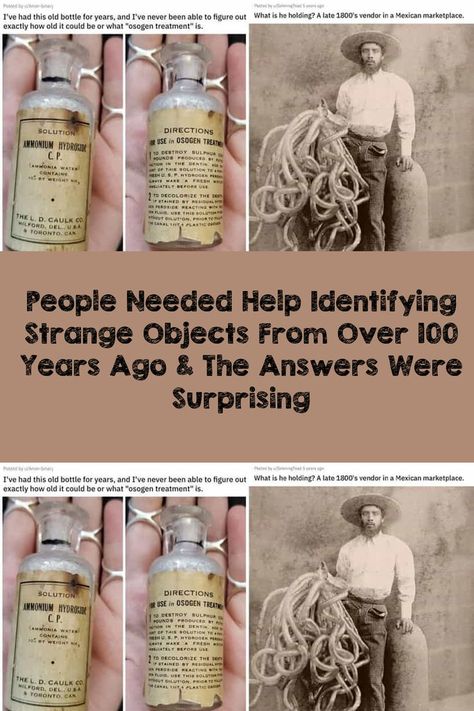 Over on Reddit, people are asking internet strangers for help identifying mysterious and strange historical objects they found in the most mundane places. From spiky, sinister scissors, to historical artifacts that need a bit of explaining, here are a few odd objects that needed identification. Odd Objects, Out Of Place Artifacts, Unbelievable Pictures, Reddit Funny, Wilmer Valderrama, Heartwarming Pictures, Historical Objects, Family Problems, History Humor