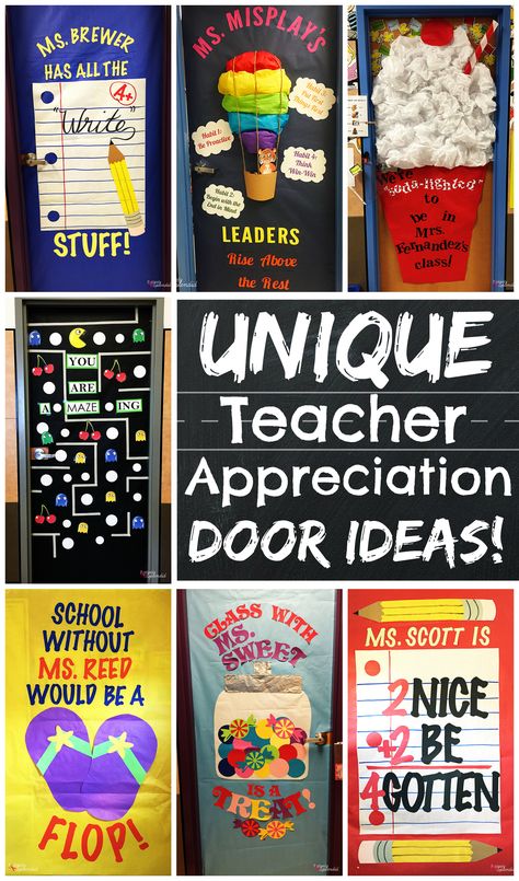 Principal Door Decorations, Teacher Appreciation Door Ideas, Teacher Appreciation Week Door, Teacher Appreciation Decorations, Teacher Appreciation Door, Teacher Appreciation Door Decorations, Teacher Appreciation Poster, Teacher Appreciation Week Themes, Classroom Door Decorations