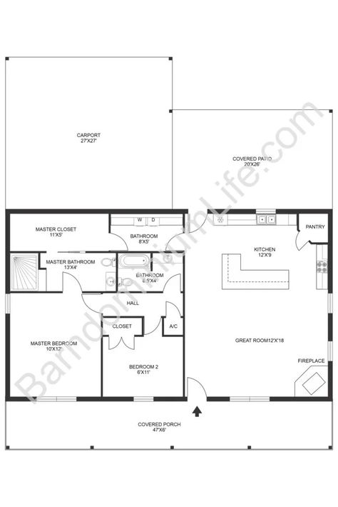 3 Bed House Plans, Barndominium Floor Plans With Garage, Barndominium Floor Plans With Shop, Floor Plans With Garage, 1 Story Barndominium Floor Plans, Barndo Floor Plans, Small Pool House, Barndominium House Plans, Dream Barndominium