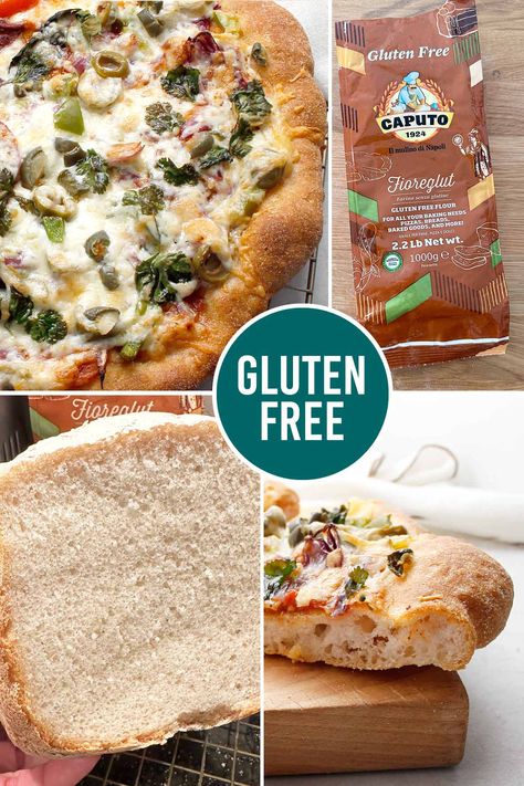 Gluten Free Bread Flour Recipe, Pizza Crust Recipes, Gluten Free Bread Recipe, Gluten Free Naan, High Protein Gluten Free, Gluten Free Pizza Recipes, Gluten Free Flour Recipe, Gluten Free Sandwich Bread, King Arthur Gluten Free