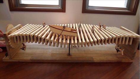 Wave Sculpture, Kinetic Toys, Kinetic Art, Into The Woods, Woodworking Projects Plans, Wooden Sculpture, Easy Woodworking Projects, Diy Outdoor Furniture, Diy Furniture Plans Wood Projects