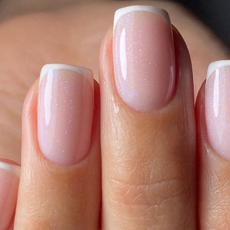 ʙɪᴀʙ | ᴍᴀɴɪᴄᴜʀᴇ | ᴘᴇᴅɪᴄᴜʀᴇ | ᴛɪʟʙᴜʀɢ on Instagram: "Bridal nails 🌸 BIAB Luna X white french tip #biabluna #biab #biabnederland #biabtilburg #weddingnails #bridalnails" Bridal Biab Nails, Biab Nails Short, Nails Biab, Sns Nails Designs, Biab Nails, Sns Nails, White French Tip, White French, Bridal Nails