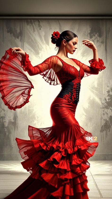 Flamenco Dancers Photography, Spain Dress, Ballerina Art Paintings, Tango Art, Rumba Dance, Flamenco Costume, Spanish Dance, Spanish Dancer, Spanish Woman