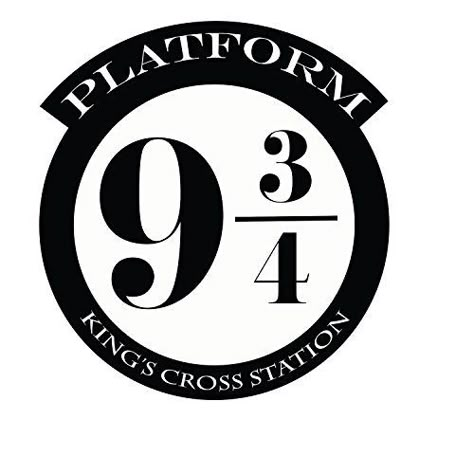 DIY Harry Potter Platform 9 3/4 - Paper Trail Design Harry Potter Clip Art, Harry Potter Weihnachten, Classe Harry Potter, Imprimibles Harry Potter, Harry Potter Platform, Cumpleaños Harry Potter, Harry Potter Bday, Harry Potter Party Ideas, Harry Potter Classroom