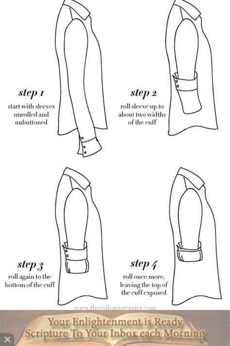 Folding tip Clothing Care Symbols, How To Roll, Style Chart, Roll Sleeves, J Crew Style, Men Style Tips, Roll Up Sleeves, Dress For Success, Clothing Hacks