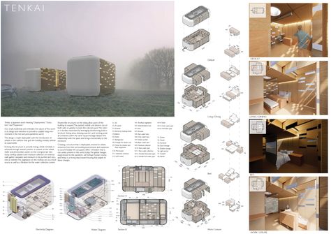 MICROHOME Competition Winners Interior Design Competition, Natural Architecture, Architecture Competition, Compact House, Modular Structure, Micro House, Certificate Of Achievement, Student Awards, Zaha Hadid Architects