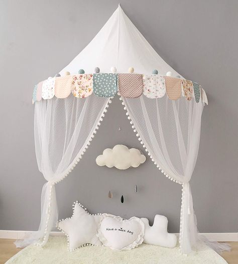 Princess Canopy Bed, Princess Canopy, Tent For Kids, Deck Canopy, Canopy Bed Curtains, Tipi Tent, Kids Teepee Tent, Kids Canopy, Canopy Curtains