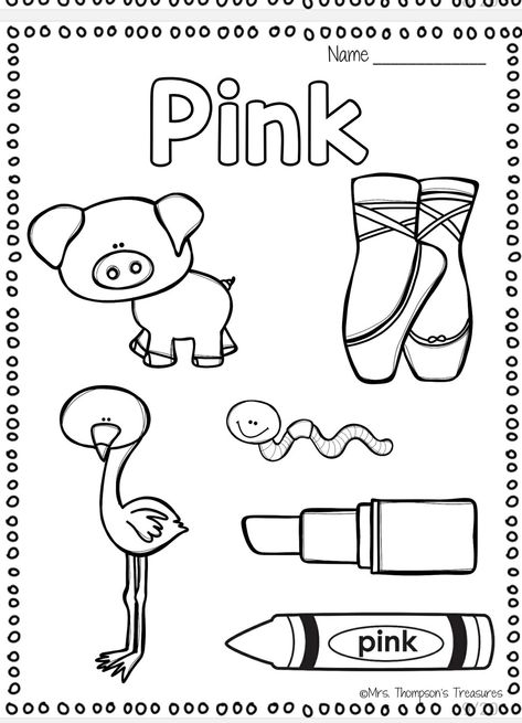 Color Work Sheets Preschool, Colors Worksheet For Preschoolers, Preschool Color Worksheets, Colors Worksheets For Kids, Writing Preschool, Colors Activity, Preschool Color Activities, Color Worksheets For Preschool, English Activities For Kids