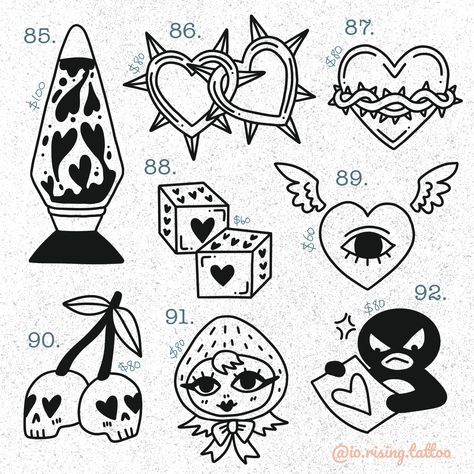 All about sharing the love for this sheet shared back in Feburary for Valentines Day. Check out my insta for more info @io.rising.tattoo Valentine’s Day Flash, Rising Tattoo, Flash Ideas, Flash Sheets, Flash Sheet, Share The Love, Tattoo Ideas, Flash, Valentines Day