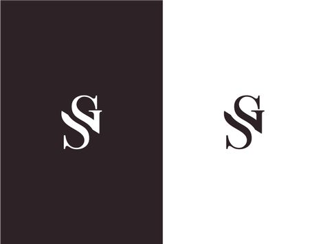 SG Monogram by Andrei Traista Sg Logo Design, Sg Monogram, Sg Logo, Logo Design Graphics, Gs Logo, G Logo Design, Initials Logo Design, Logo Typography, Logo Design Process