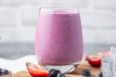 Easy Berry Belly Fat Smoothie