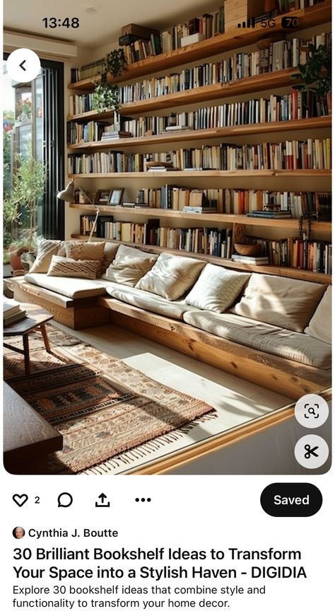 Ikea Book Shelf Ideas, Bookshelf Above Couch, Zen Library, Billy Bookcase Living Room, Bookshelf Behind Sofa, Bookshelves Entryway, Bookshelf Behind Couch, Bookshelves Around Window, Floor To Ceiling Bookshelf