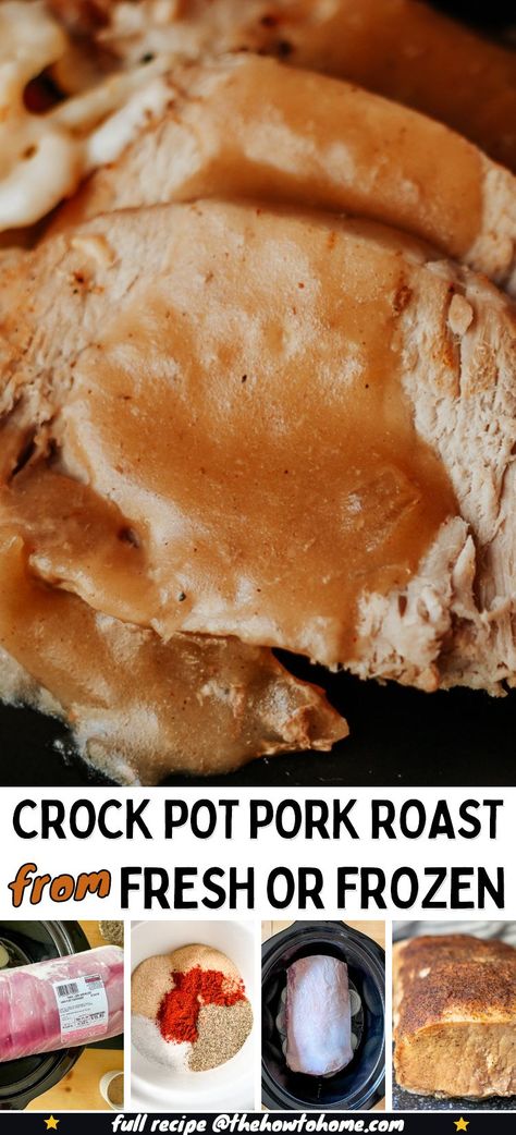 Pork Loin In Crock Pot Recipe, Best Pork Roast Crock Pot Recipes, Frozen Pork Roast Crock Pot Recipes, Pork Loin In Crock Pot Easy, How To Cook Pork Loin In Crock Pot, Lean Pork Loin Boneless Roast Crock Pot, Pork Loin Roast Crock Pot Recipes Crockpot, Easy Slow Cooker Pork Roast, Crockpot Pork Loin Roast Recipes