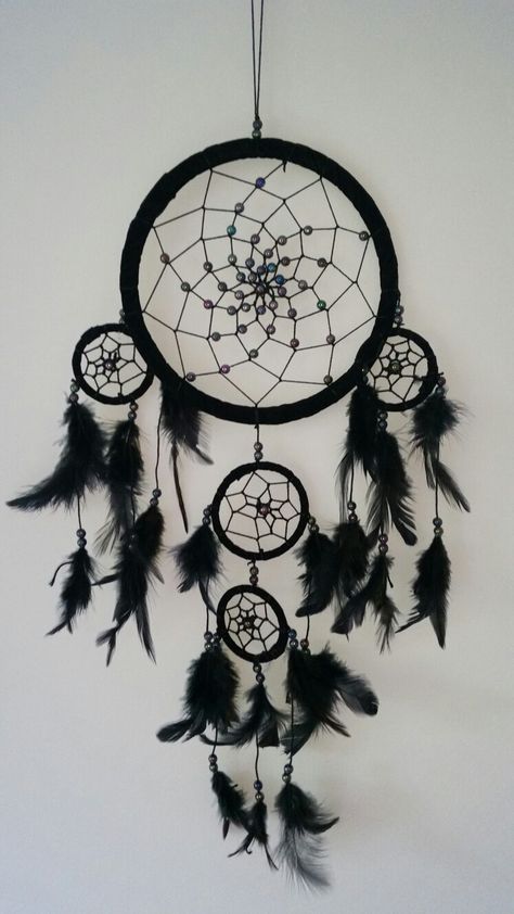 My little dream Catcher Dream Catcher Pictures, Crystal Dream Catcher, Double Exposure Art, Beautiful Dream Catchers, Dream Catcher Decor, Black Dream Catcher, Witch Room, Macrame Dream Catcher, Dream Catcher Craft