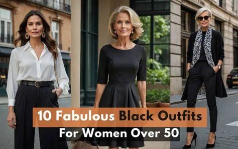 15 Chic Black Outfit Ideas For Women This Autumn Black Outfit Ideas For Women, Black Outfit Ideas, Black Fall Outfits, Chic Black Outfits, Black Culottes, Black Poncho, Black Velvet Blazer, Outfit Ideas For Women, Tailored Coat