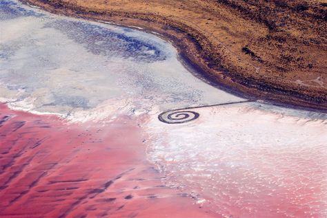 Robert Smithson, Richard Long, Andy Goldsworthy, Great Salt Lake, Pie In The Sky, Rocky Shore, Utah Travel, The Spiral, University Of Utah