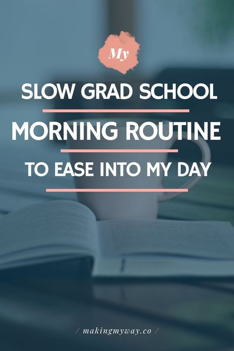 Hello, lovelies! Today, I’m going to talk about my current morning routine doing graduate school online. I remember one of my favorite things about the days I had afternoon classes in college… College Morning Routine, School Morning, Reading Tips, Morning Habits, College Hacks, Online School, Grad School, Graduate School, How To Make Bed