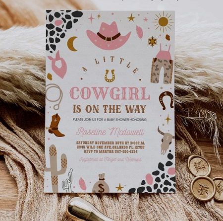 Cowboy Baby Shower, Cowgirl Baby Shower Ideas – Baby Shower Ideas 4U Baby Shower Ideas Cowboy, Baby Shower Ideas Western, Cowgirl Baby Shower Ideas, Western Baby Shower Ideas, Cowgirl Baby Shower Theme, Cow Baby Shower Theme, Cowgirl Party Decorations, Cowgirl Invitations, Cowgirl Baby Shower