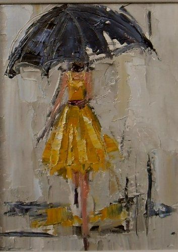 Kathryn Trotter Art | Project Find and Seek Beautiful Umbrella, Body Paintings, Texture Ideas, Art Amour, Oil Painting For Beginners, Charcoal Drawings, Soyut Sanat Tabloları, Knife Painting, Canvas Ideas