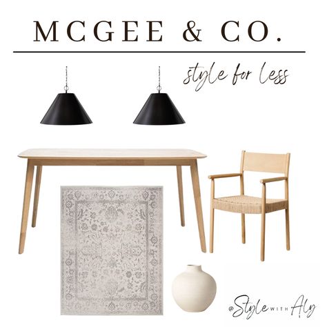 Mcgee And Co Dining Table, Studio Mcgee Dining Table, Mcgee And Co Dining Room, Mcgee And Co Dining, Mcgee Dining Room, Studio Mcgee Dining Room, Amazon Dining Room, Studio Mcgee Dining, Interior Design Mood Board Inspiration