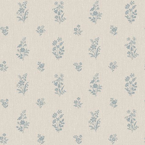 Schumacher Boråstapeter Floral Double Roll | Wayfair Scandinavian Wallpaper, The Secret Garden, Wallpaper Rolls, Home Building Design, Cole And Son, Old World Charm, Wallpaper Samples, French Design, Blue Wallpapers