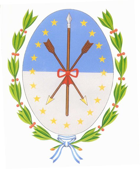 Escudo de la Provincia de Santa Fe -Argentina Santa Fe, Peace Symbol, Wall Clock, Clock, Art