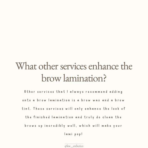 Brow lamis are one of my fave services that I provide as an esthetician!! Every time a client books with me to have their brows done I do a little happy dance! 🪩🫶⚡️🤩 Not only do they give some of the best before + afters ever, they really do teach you how to properly care for your brows whether you have a lami done on them or not. Oil + exfoliate. Repeat.👏 Scroll through to find some answers to some of my most commonly asked questions. ✨ Some of my fave brow oils include: @amazon- castor o... Brow Lamination, Happy Dance, Esthetician, Social Media, Books