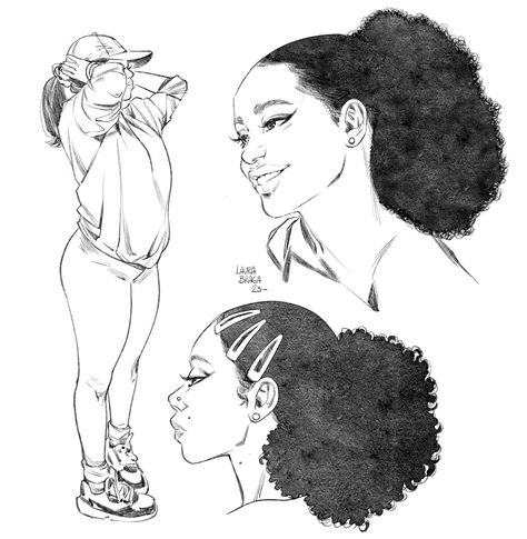 𝑳𝑨𝑼𝑹𝑨 𝑩𝑹𝑨𝑮𝑨 | Sketches 💜 👉SWIPE 👉 _____________ #sketches #doodle #digitalsketch #digitalart #laurabraga #woman #sketching | Instagram Portrait Drawing Tips, Comic Style Art, Easy Drawings Sketches, Concept Art Drawing, Figure Drawing Reference, Character Design Animation, Sketchbook Inspiration, Art Instagram, Drawing Artwork