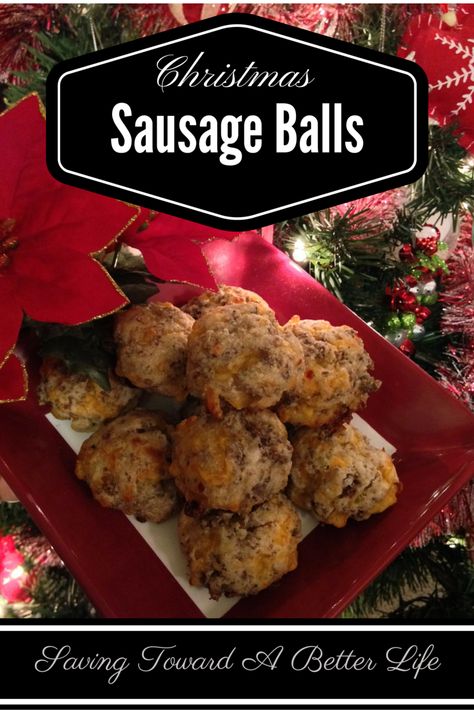 Mom's Christmas Sausage Balls Recipe Dinner Sides Recipes, Christmas Sausage, Sausage Balls Recipe, Hot Sausage, Sausage Balls, Best Appetizer Recipes, Quick Lunches, Christmas Cooking, Balls Recipe