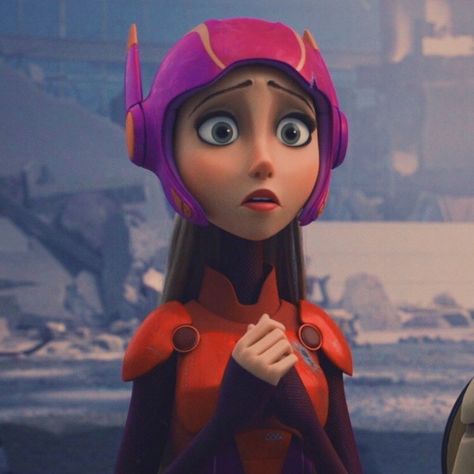 Big Hero 6 Characters, Funny Family Movies, Gogo Tomago, Hiro Big Hero 6, Pixar Movies, Honey Lemon, Hero 6, Big Hero 6, Big Hero