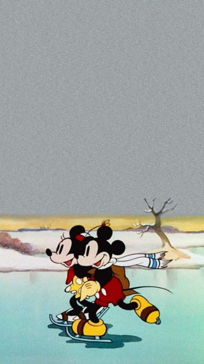 Disney Christmas Cartoon Aesthetic, Disney Winter Wallpaper, Disney Christmas Wallpaper Aesthetic, Christmas Profile Pictures, Cell Wallpaper, The Weeknd Wallpaper Iphone, Disney Winter, Christmas Mickey Mouse, Christmas Lockscreen