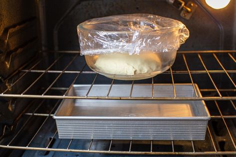 Rising Bread Dough In Oven, How To Proof Sourdough Bread, How To Proof Dough, Proofing Bread In Oven, How To Proof Dough In Oven, Diy Bread Proofer, Diy Proofing Box Bread, Proofer Oven, Ooni Recipes