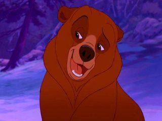 Sassy Kenai Kenai Brother Bear, Brother Bear Art, Brother Bear, Childhood Movies, Bear Art, Disney Animation, Animated Movies, Dreamworks, New Friends