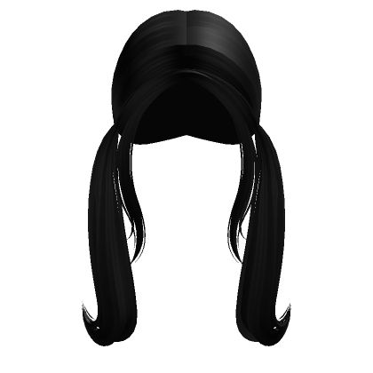 Create An Avatar, Sleek, Hair Accessories, Black