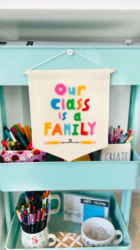 OUR CLASS IS A FAMILY BOOK FOR BUILDING CLASSROOM