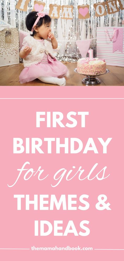 Explore these cute baby girl first birthday themes for the perfect celebration! From fun girls first birthday theme ideas to unique 1st birthday themes for a girl, we’ve got ideas for decorations, cake, and invitations. These baby first birthday themes are the best party theme ideas for an unforgettable baby girl 1st birthday party with adorable first birthday girl themes. Girls First Birthday Theme, Girls First Birthday Theme Ideas, Unique 1st Birthday Themes, First Birthday Theme Ideas, Birthday Theme Ideas, First Birthday Theme, Baby First Birthday Themes, Unique Birthday Cakes, Fun Party Themes