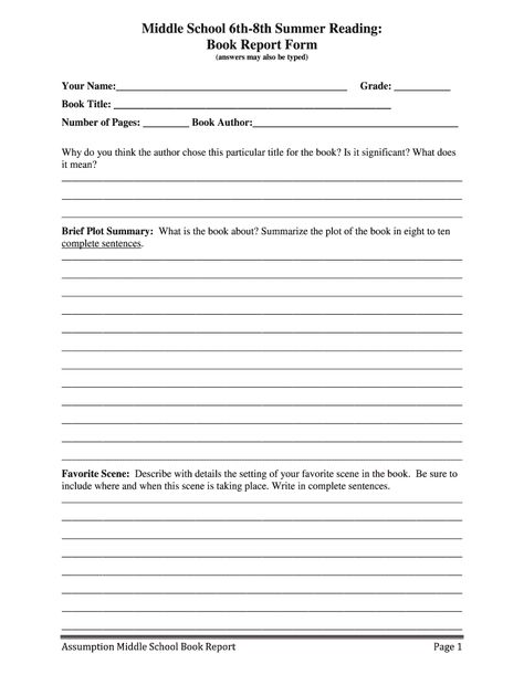 6Th Grade Book Report Template Book Report Template 5th Grade, 6th Grade Book Report Template, Middle School Book Report Ideas, Book Report Projects Middle School, 4th Grade Book Report Template, High School Book Report, Homeschool 6th Grade, Middle School Book Report, Book Report Template Middle School