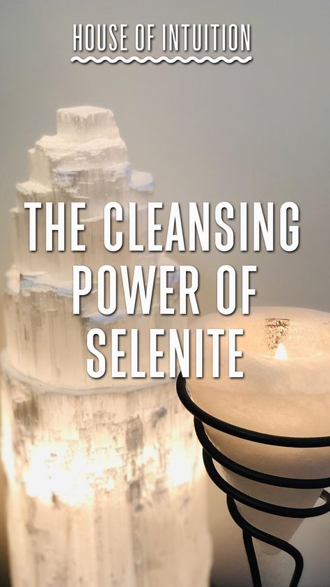 House Of Intuition, Crystal Grimoire, Selenite Crystal Wands, Selenite Crystals, Garden Totems, Selenite Wands, Cleansing Crystals, Divine Light, Selenite Crystal