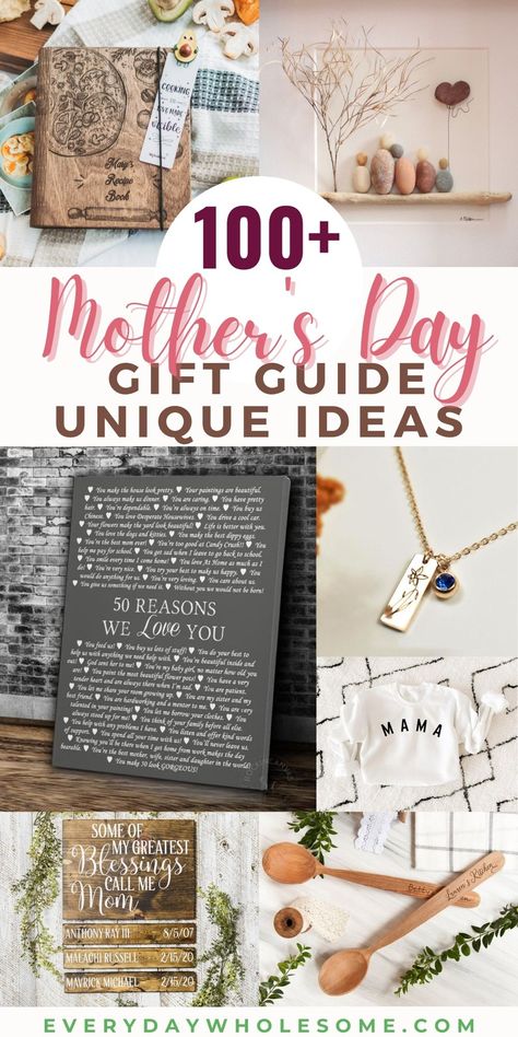 100 Mothers Day Gifts DIY, from kids, gifts from daughter to buy, for grandma from grandkids, DIY Mom Birthday Gift Ideas from daughter, mother of the bride / groom gift, mother in law gift, gift ideas for her. I am always looking for unique and custom gift ideas for my mom , my kids' grandmas & mother-in-law because they have everything. This is your place to look for all the gift ideas you'll need this year for birthday, mothers day, christmas, easter basket, weddings & every other occasion! Mother Daughter Diy Crafts, Diy Mom Birthday Gift, Diy Birthday For Mom, Mom Birthday Gift Ideas, Gift Mother In Law, Parents Gifts, Diy Mom, Unique Gifts For Mom, Best Mothers Day Gifts