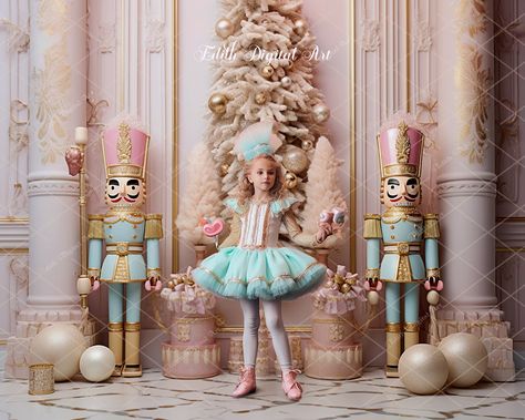 Christmas Digital Backdrop Photography Pink Nutcracker - Etsy Canada Christmas Digital Backdrop, Nutcracker Costumes, Pink Nutcracker, Nutcracker Decor, Photography Backdrop Stand, Backdrop Photography, Background Christmas, Nutcracker Ballet, Composition Photography