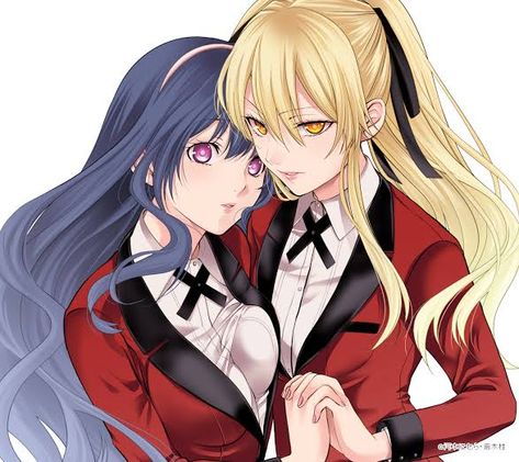 Official, chapter cover Kakegurui Cosplay, Anime Disney, Bff Matching, Kawaii Core, Yumeko Jabami, Daily Drawing, Anime Girlxgirl, Animated Icons, Musical Movies