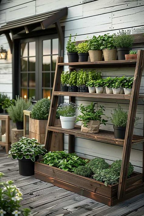 Farmhouse Patio Ideas, Relaxing Patio, Farmhouse Patio, Garden Retreat, Back Steps, Vintage Inspired Decor, Farmhouse Garden, Water Walls, Patio Spaces