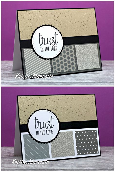 Stamping Techniques Card Tutorials, Kristie Marcotte, Card Sketches Templates, Make Cards, Best Things In Life, Paper Crafts Card, Encouragement Cards, Card Making Techniques, Card Patterns