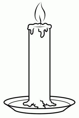 Introduction to Candle Basics Candle Coloring Page, Drawing For School, Candle Cartoon, Candle Coloring, Candle Sketch, Drawing For Coloring, Cool Candle, Cartoon Candle, Corpus Cristi