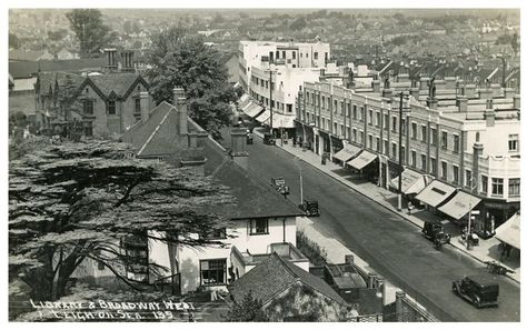 Library & Broadway West, Leigh-on-Sea. Leigh On Sea, Broadway