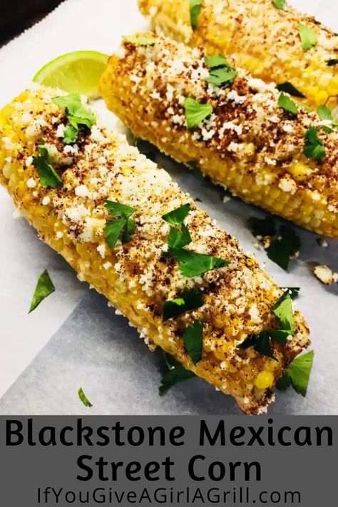 street corn Grilled Sweet Corn, Mexican Street Corn Recipe, Elote Corn, Street Corn Recipe, Crema Recipe, Homemade Mexican, Mexican Corn, Cooking Club, Mexican Street Corn