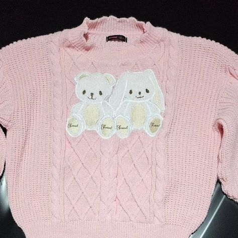 ROMWE #Kawaii Cartoon Embroidery Cable Knit Drop #Shoulder #Sweater #Deadstock #GoBundleAndSave Romwe Kawaii, Kawaii Embroidery, Drop Shoulder Sweater, Cartoon Embroidery, Kawaii Cartoon, January 26, Shoulder Sweater, Go On, Drop Shoulder