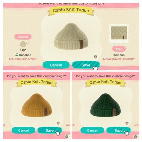 Animal Crossing Design Codes Clothes Hat, Hat Acnh Code, Acnh Hats Codes, Acnh Design Beanie, Acne Custom Designs Clothes, Clothes Codes Animal Crossing, Animal Crossing Clothes Winter, Acnh Hat Design Pattern Grid, Acnh Hat Pattern Grid