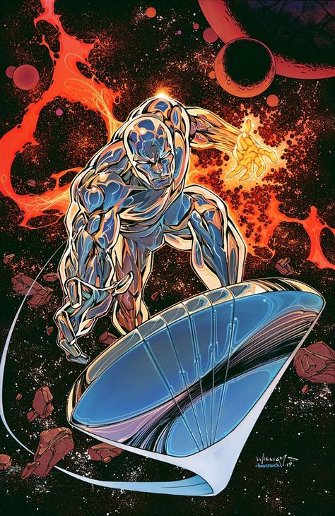 Silver Surfer Black, Silver Surfer Wallpaper, Silver Surfer Comic, The Silver Surfer, Surfer Art, Marvel Artwork, Arte Dc Comics, Marvel Comics Wallpaper, Marvel Comic Books